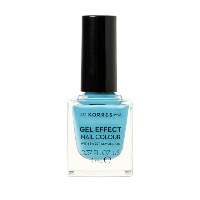 KORRES - Gel Effect Gloss Βερνίκι Νυχιών Μακράς Διαρκείας 81 Oceanid 11ml