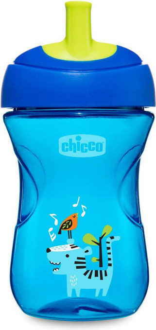 CHICCO - Εκπαιδευτικό κύπελλο Advanced Cup Easy Drinking 12m+ Μπλέ 266ml