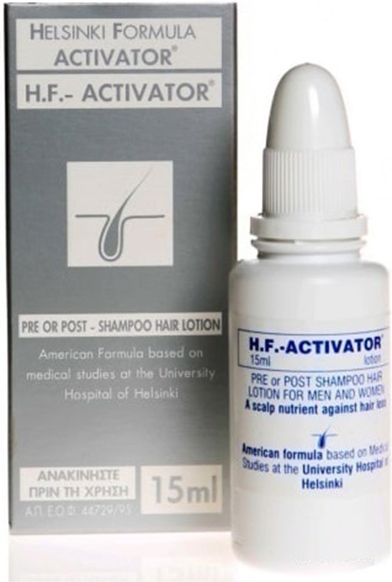 HELSINKI - Formula Activator Lotion Λοσιόν κατά της Τριχόπτωσης 15ml