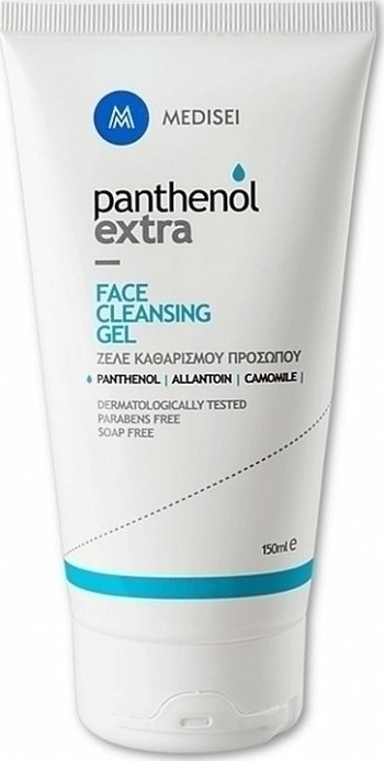 PANTHENOL EXTRA - Face Cleansing Gel Ήπιο Καθαριστικό Τζελ Προσώπου, 150ml