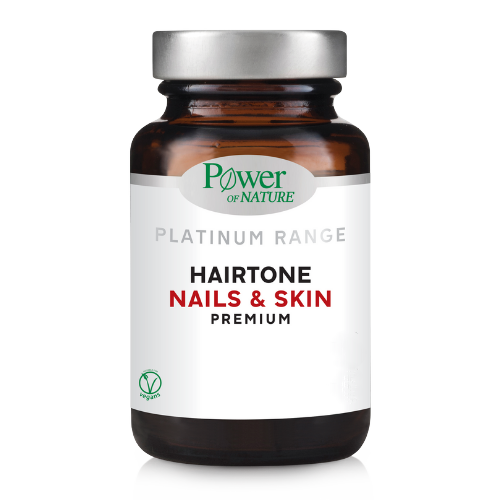 POWER HEALTH - Platinum Range Hairtone Nails & Skin Premium Φόρμουλα με Εξειδικευμένα Αμινοξέα για Μαλλιά, Νύχια, Δέρμα 30 caps