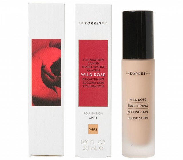 KORRES - Wild Rose Foundation Μεικ-Απ  WRF2 SPF15 30ml