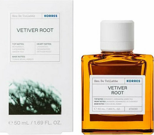 KORRES - Eau De Toilette Vetiver Root Ανδρικό Άρωμα 50ml