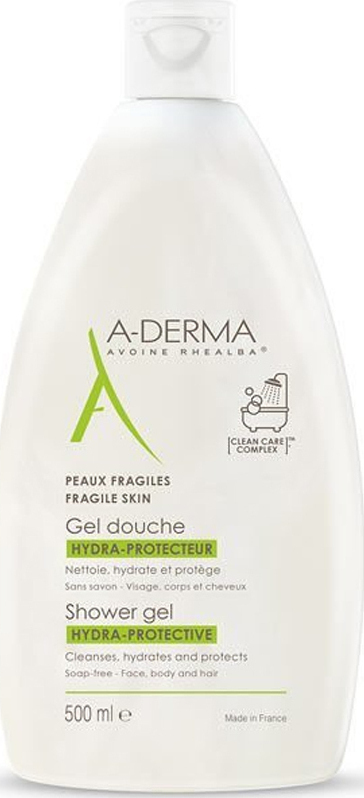 A-DERMA - Les Indispensables Soothing Foaming Κρεμώδες Gel Καθαρισμού Για Πρόσωπο - Σώμα 500ml