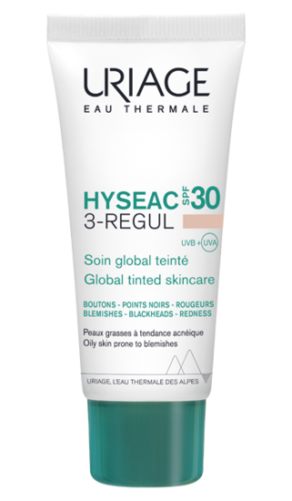 URIAGE - Hyseac 3-Regul Global Tinted SPF30 Ενυδατική Προσώπου με Χρώμα 40ml