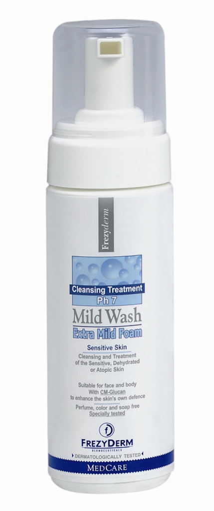 FREZYDERM - Mild Wash Αφρός Καθαρισμού Προσώπου - Σώματος 150ml