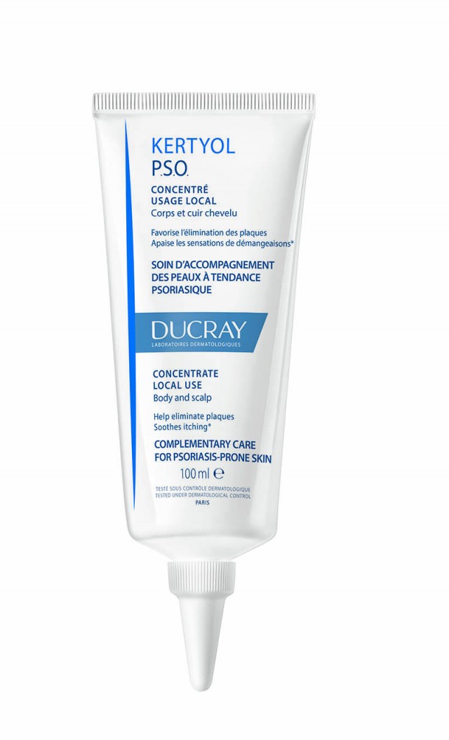 DUCRAY - Kertyol PSO Creme Κρέμα κατά των Απολεπιστικών Πλακών του Σώματος και του Τριχωτού της Κεφαλής, 100ml