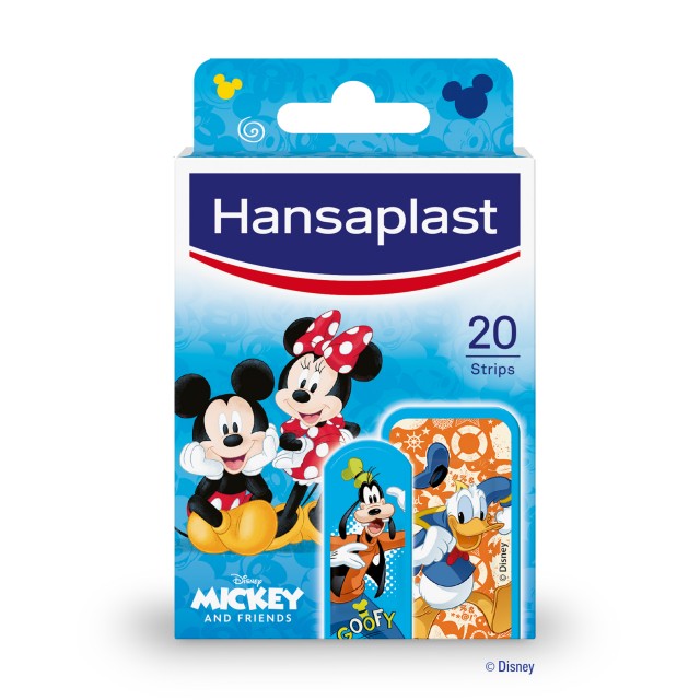 HANSAPLAST - Mickey And Friends Αυτοκόλλητα Επιθέματα Παιδικά  20τμχ