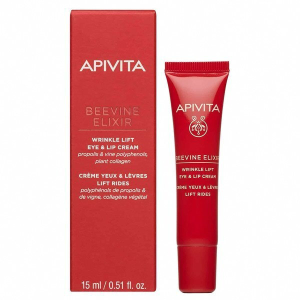 APIVITA - Beevine Elixir Αντιρυτιδική Κρέμα Lifting Για Μάτια & Χείλη Με Σύμπλοκο Prοpolift & Φυτικό Κολλαγόνο, 15ml