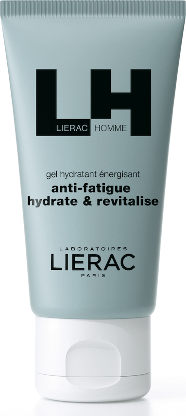 LIERAC - Homme Gel Anti-Fatigue Hydrate & Revitalise Ανδρικό Ενυδατικό Τζελ Κατά της Κούρασης Για Τόνωση, Ενυδάτωση & Αναζωογόνηση, 50ml