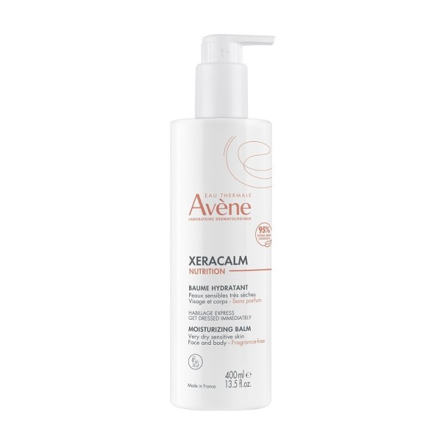 AVENE - Xeracalm Nutrition Moisturizing Baume Ενυδατικό Βάλσαμο Προσώπου Σώματος για Ξηρές & Ευαίσθητες Επιδερμίδες 400ml