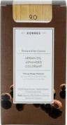 KORRES - Argan Oil Advanced Colorant Βαφή Μαλλιών 9.0 Ξανθό Πολύ Ανοιχτό 50ml