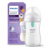 AVENT - Natural Response Πλαστικό Μπιμπερό με Βαλβίδα AirFree Vent 3-6m Medium ροή 260ml