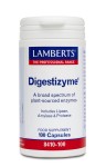 LAMBERTS - Digestizyme, Φυτικά Ένζυμα για την Υγεία Γαστρεντερικού Συστήματος, 100caps