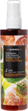 KORRES - Body Butter Spray Γαλάκτωμα Σώματος Βασιλικός Μανταρίνι 250ml