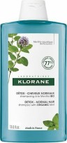 KLORANE - Anti-Pollution Detox Shampoo Σαμπουάν με Υδάτινη Μέντα για Κανονικά Μαλλιά, 200ml