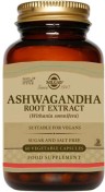 SOLGAR - Ashwagandha Root Extract, Συμπλήρωμα για Τόνωση & Ενίσχυση του Οργανισμού, 60 Φυτικές Κάψουλες
