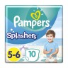 PAMPERS - Splashers Πάνες Βρακάκι Μέγεθος 5-6  (14+kg) 10 Πάνες