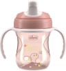 CHICCO - Training Cup Εκπαιδευτικό Κύπελλο για 6m+ με Λαβές Natural Pink 200ml