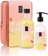 LAVISH CARE - Xmas Body Care Set Merry Lemon Tart - Shower Gel 500ml & Glitter Body Lotion 300ml & Νεσεσέρ