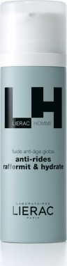 LIERAC - Homme Fluide Antiage Global Λεπτόρρευστη Κρέμα με Ολοκληρωμένη Αντιγηραντική Δράση 50ml