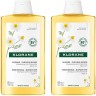 KLORANE - Promo Camomille Shampoo Σαμπουάν για Ξανθιές Ανταύγιες με Χαμομήλι, 2x400ml