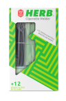 HERB - Cigarette Holder Χρυσό Χρώμα + 12 Ανταλλακτικά Φίλτρα με Θήκη