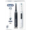 ORAL-B - IO Series 5 Duo Pack Ηλεκτρική Οδοντόβουρτσα με Αισθητήρα Πίεσης και Θήκη Ταξιδίου Λευκό & Μαύρο 2 Τεμάχια