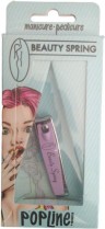 BEAUTY SPRING - 1001 Nail Clipper Χρωματιστός Νυχοκόπτης Νίκελ Μικρός Χρωματιστός 1τμχ