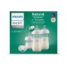 AVENT - Natural Response Σετ Δώρου Για Νεογέννητο Με 3 Γυάλινα Μπιμπερό 0m+ 120ml x1 & 240ml x2 Και Ultra Soft Πιπίλα 1τμχ