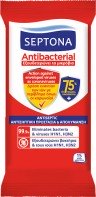 SEPTONA - Antibacterial Υγρά Μαντηλάκια 75τμχ