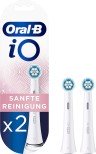 ORAL-B -  iO Gentle Care White Ανταλλακτικές Κεφαλές Ηλεκτρικής Οδοντόβουρτσας για Ευαίσθητα Δόντια & Ούλα Λευκό Χρώμα 2τμχ