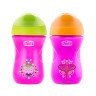 CHICCO - Easy Cup 2 in 1, Εκπαιδευτικό Κύπελλο με Στρογγυλό Στόμιο από 12 Μηνών και Άνω 266ml