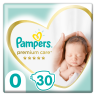 PAMPERS - Premium Care No 0 (0-3kg) Βρεφικές Πάνες 30τμχ