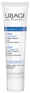 URIAGE - Bariederm-CICA Repairing Cream with cu-zn- Προστατευτική Αναπλαστική Κρέμα με Χαλκό & Ψευδάργυρο 40ml