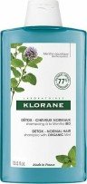 KLORANE - Anti-Pollution Detox Shampoo Σαμπουάν με Υδάτινη Μέντα για Κανονικά Μαλλιά, 200ml
