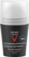 VICHY - Homme Deodorant For Sensitive Skin Αποσμητικό Roll on 48ωρης Προστασίας 50ml