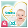 PAMPERS - Premium Care Νο4 (9-14kg) Βρεφικές Πάνες 52τμχ