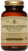SOLGAR - Ashwagandha Root Extract, Συμπλήρωμα για Τόνωση & Ενίσχυση του Οργανισμού, 60 Φυτικές Κάψουλες