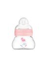 MAM - Feel Good Γυάλινο Μπιμπερό 0m+ Ροζ 170ml