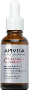 APIVITA - C15 Propolis Correct Vit. C 15% + Vit. E 1% + Propolis AoX-CR Serum 30ml