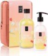 LAVISH CARE - Xmas Body Care Set Merry Lemon Tart - Shower Gel 500ml & Glitter Body Lotion 300ml & Νεσεσέρ