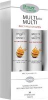 POWER HEALTH - Multi plus Multi με Στέβια Πολυβιταμίνη 20 Αναβράζοντα Δισκία & Δώρο Multi plus Multi με Στέβια Πολυβιταμίνη 20 Αναβράζοντα Δισκία