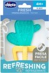 CHICCO - Fresh Teether, Δροσιστικός Κρίκος Οδοντοφυίας 4Μ+, Cactus - 1τμχ