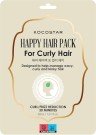 KOCOSTAR - Happy Hair Pack for Curly Hair - Μάσκα για Λείανση & Μείωση Φριζαρίσματος για Σγουρά & Σπαστά Μαλλιά 30ml
