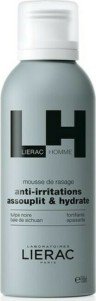 LIERAC - Homme Shaving Foam Αφρός Ξυρίσματος Κατά των Ερεθισμών που Απαλύνει & Ενυδατώνει 150ml