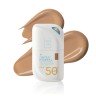 LAVISH CARE - Tinted Mineral Sunscreen Lightweight - Αντηλιακή Κρέμα Προσώπου SPF50 με Χρώμα No3 Dark Shade 50ml