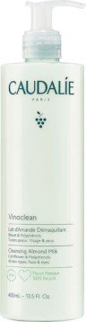 CAUDALIE - Vinoclean Gentle Cleansing Almond Milk Γαλάκτωμα Ντεμακιγιάζ Προσώπου - Ματιών 400ml