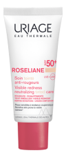 URIAGE - Roseliane Visible Redness-Neutralizing Tinted Care Ενυδατική Προστατευτική Κρέμα με Χρώμα SPF50+ 40ml